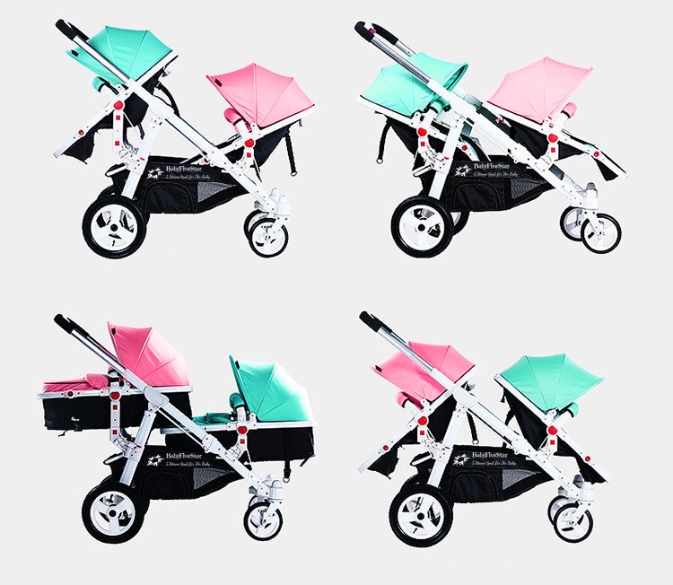 Baby five star geschwisterwagen online